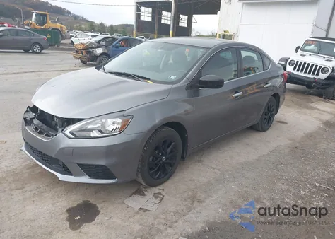 2018 Nissan Sentra S z USA, uszkodzony, nr VIN 3N1AB7AP0JY342173